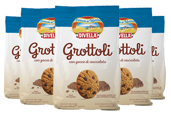divella-frollini-grottoli-gocce-di-cioccolato-biscotti image 1