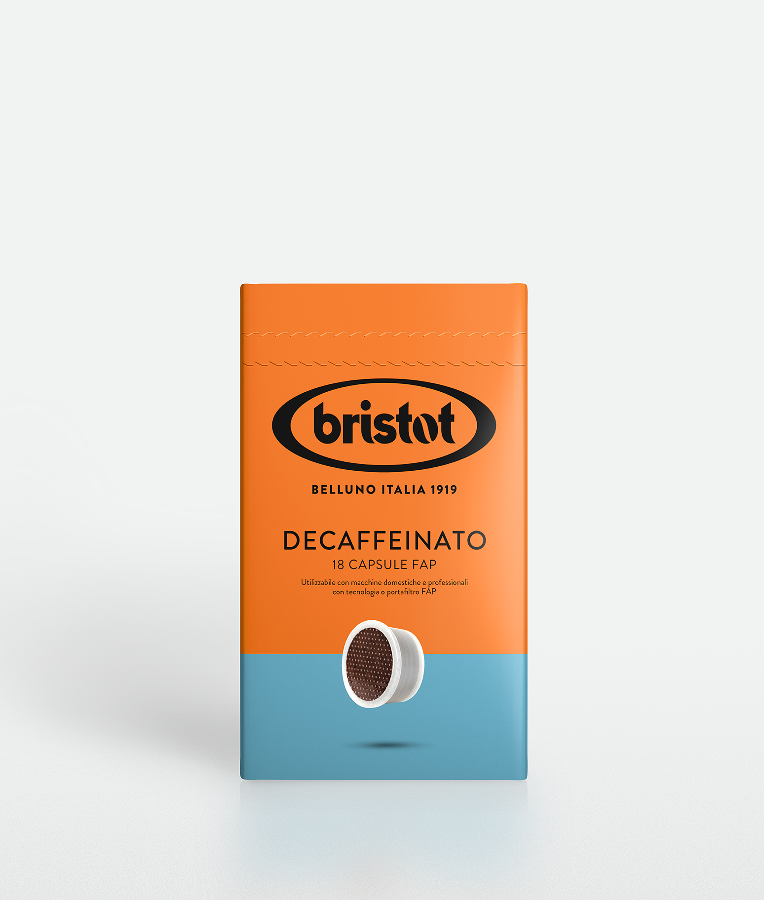 bristot-decaffeinato-entkoffeinierte-kapseln image 1