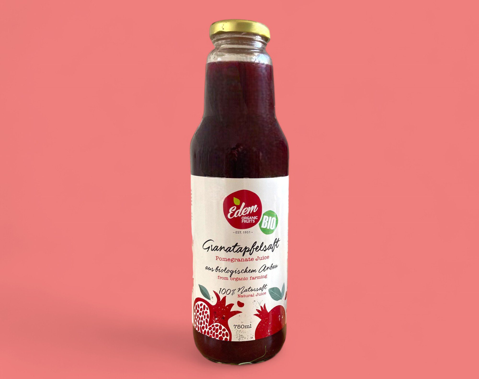 food-together-bio-granatapfelsaft-aus-kreta-750-ml-100-direktsaft image 1
