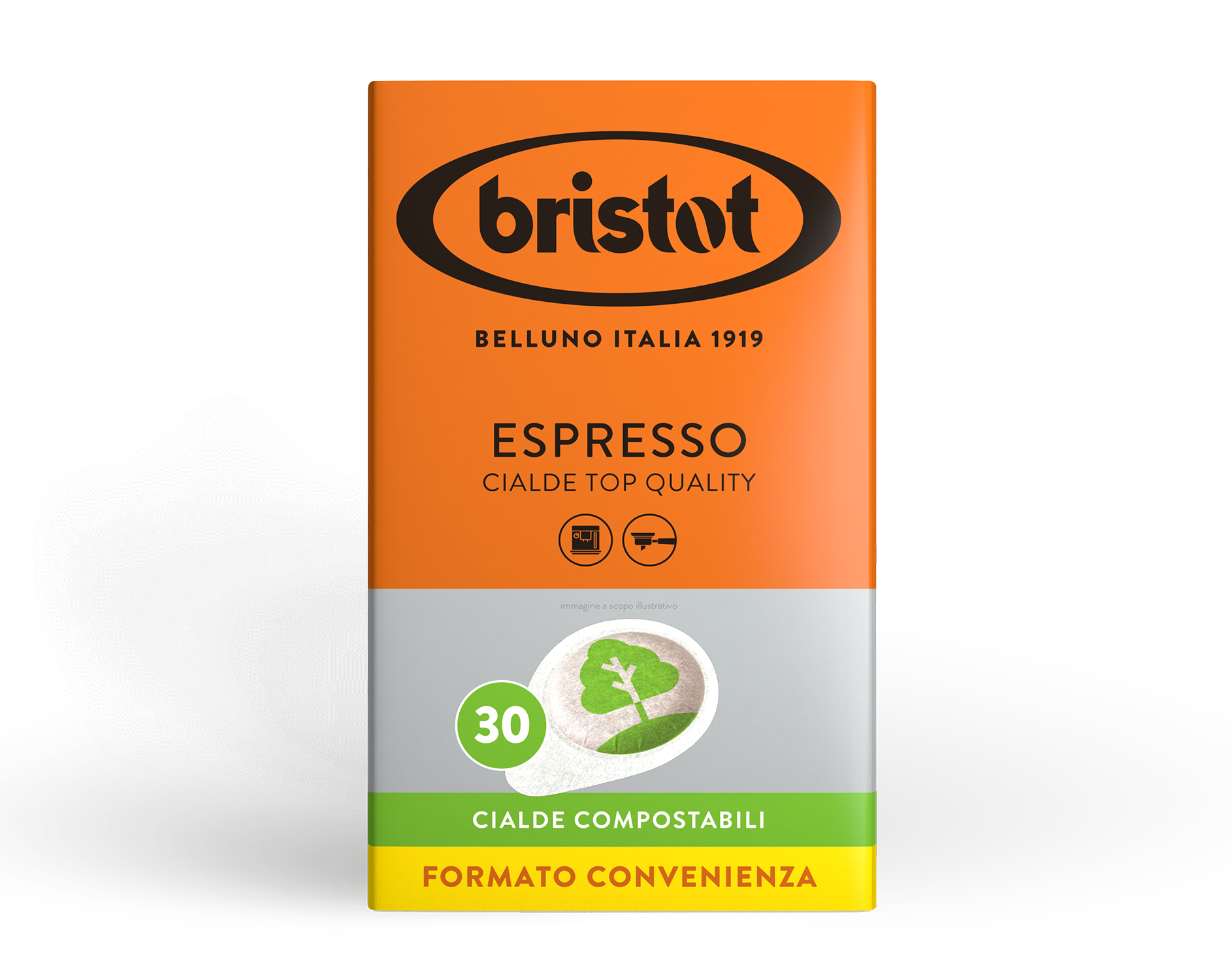 bristot-espresso-cialde-espresso-pads-f-r-siebtr-germaschinen image 1