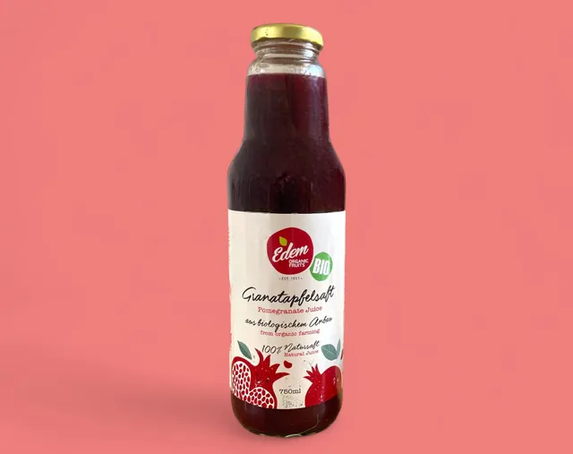 food-together-bio-granatapfelsaft-aus-kreta-750-ml-100-direktsaft image 1