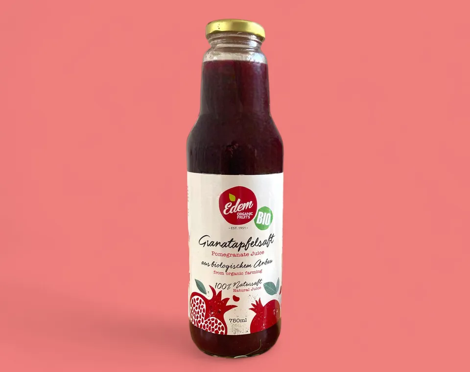 food-together-bio-granatapfelsaft-aus-kreta-750-ml-100-direktsaft image 1