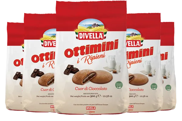 divella-ottimini-i-ripieni-cuor-di-cioccolato-gef-llte-kekse-mit-schokoherz image 1