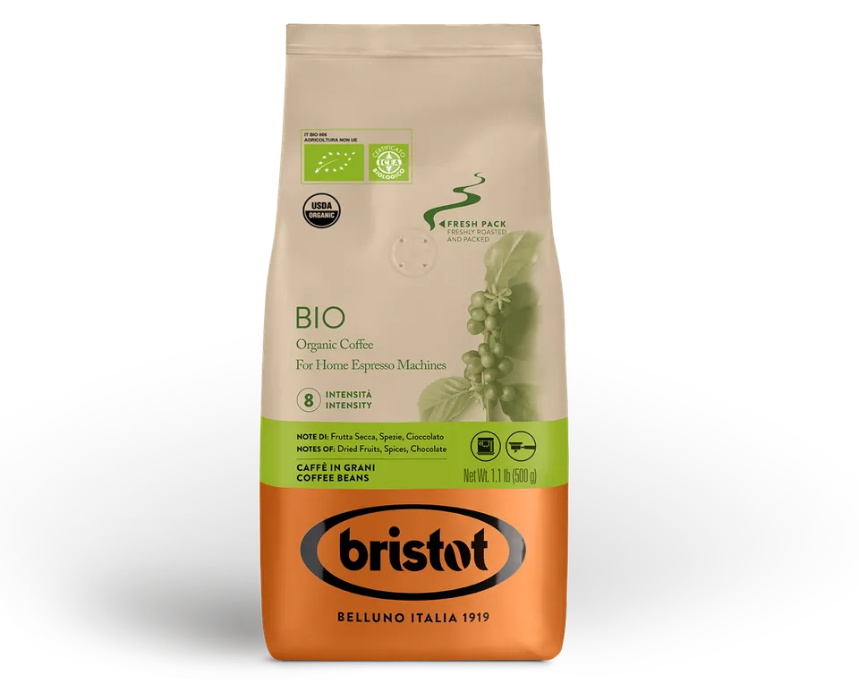 bristot-bio-organic-bio-espresso-bohnen-caff-in-grani image 1